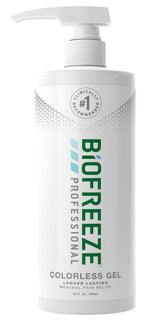 Biofreeze Professional Pain Relief Gel with Pump, 32 oz, Colorless