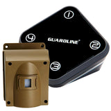 Guardline Wireless 500 ft Long-Range Driveway Alarm with Outdoor Motion Sensor and DIY Alert System