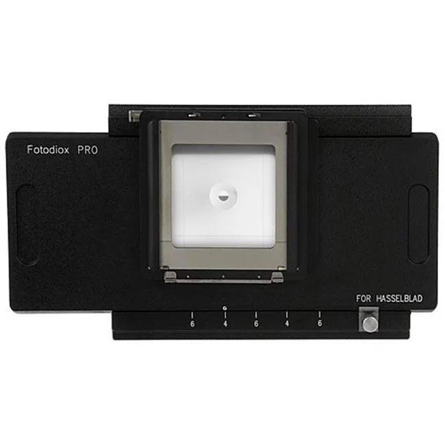 Fotodiox HB-V-4×5-Pro Lens Mount Adapter for Hasselblad V-Mount Film Backs and Large Format 4 x 5 View Cameras, Featuring Graflok Rear Standard Shift Stitch Adapter and Focusing Screen