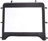 Clear Fold-Up Full Front UTV Windshield Compatible with Kawasaki Mule 600 and Mule 610XC SE SX, Kemimoto