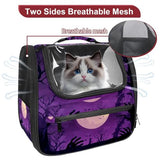 Airline-Approved Halloween Pet Carrier Bag for Small and Medium Dogs, Cats, and Puppies