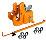 Pats Easy Change Quick Hitch System with Stabilizer Bar, Flexible and Durable, CAT #1, Green