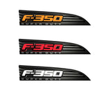 Recon Illuminated F350 Fender Badge Emblems for 2011 Ford F350