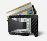 The Ridge Carbon Fiber Wallet with Integrated Money Clip