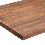 Sparrow Peak 8-ft. Straight Acacia Butcher Block Kitchen Countertop, Spice-Stained Brown, 1525FJACSPC-96
