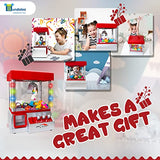 Bundaloo Mini Claw Machine Arcade Game with Lights and Sound, Candy Grabber Prize Dispenser Toy for Kids, Boys and Girls