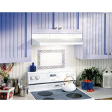 Broan F404223 42-Inch Convertible Under-Cabinet Range Hood in Black