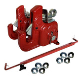 Pats Easy Change Quick Hitch System with Stabilizer Bar, Flexible and Durable, CAT #1, Green