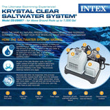 Intex Krystal Clear Saltwater System for 7,000-Gallon Pools