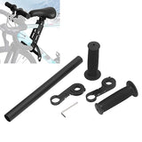 Ergonomic Front-Mounted Child Bike Handlebar for Comfortable Family Cycling Trips