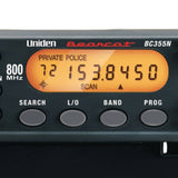 Uniden BC355N Base/Mobile Scanner with 800 MHz Reception and 300 Channels