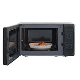 Magic Chef Countertop Microwave, 0.7 Cu. ft., Black with Gray Cavity