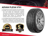 Yokohama Advan Fleva V701 Performance Tire, 205/55R15 88V