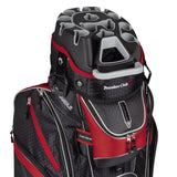 Founders Club Premium Golf Cart Bag with 14-Way Divider, Red
