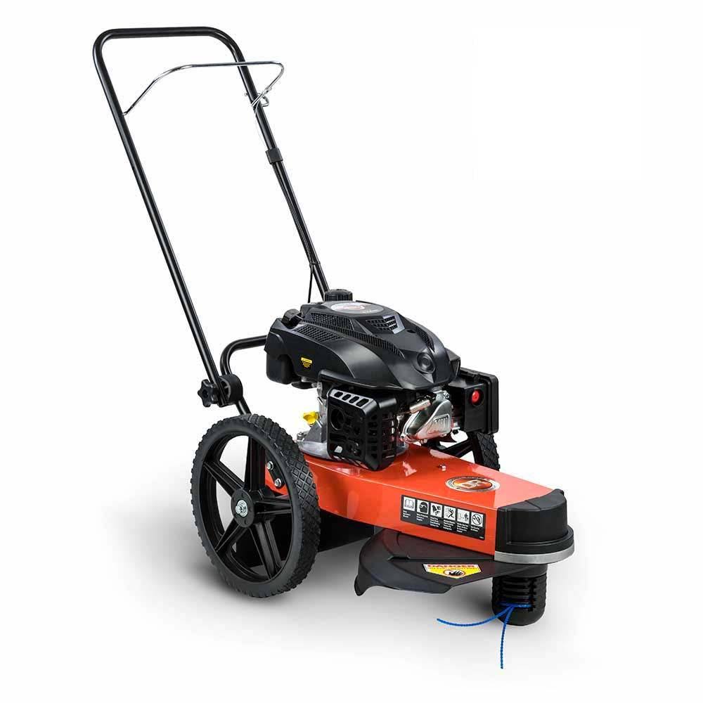 DR Power Equipment Walk-Behind String Trimmer, 22×22 Size with 7.0 Pilot
