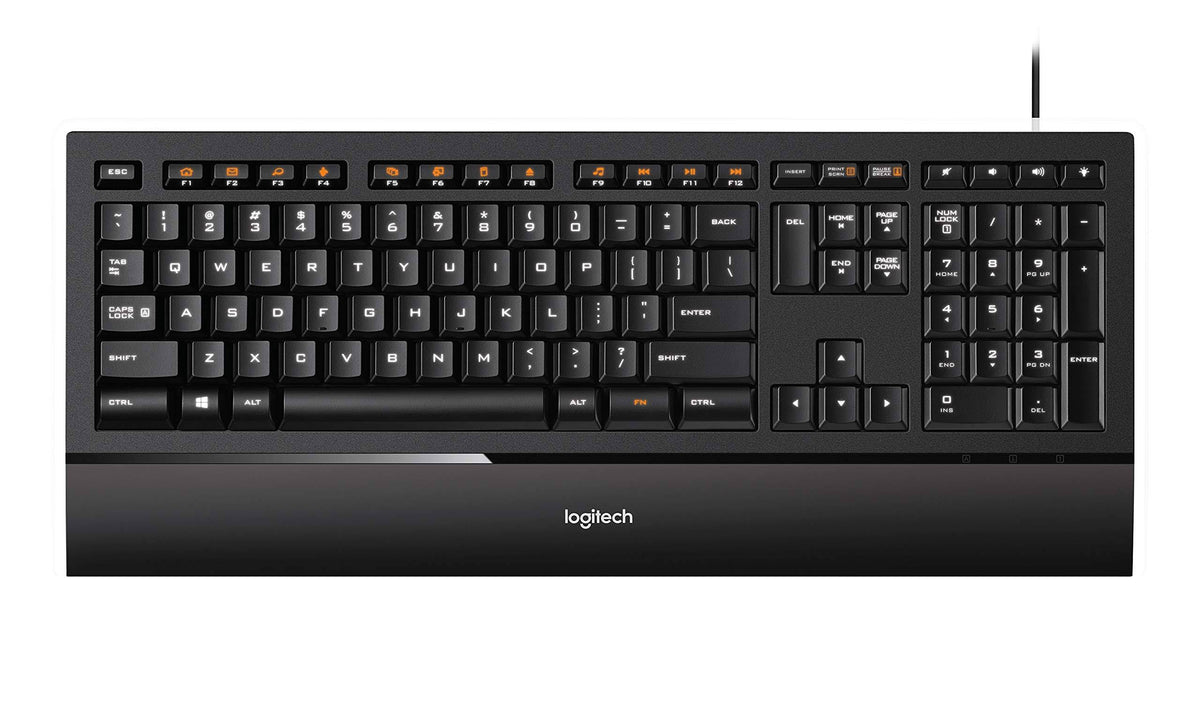 Logitech K740 Illuminated Ultrathin Keyboard with Laser-Etched Keys