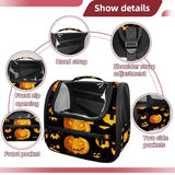 Airline-Approved Halloween Pet Carrier Bag for Small and Medium Dogs, Cats, and Puppies