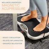 Lifepro TrimLite Whole Body Vibration Plate with Handlebars, 99 Speed Levels, Bluetooth Speaker, Resistance Bands and Remote for Exercise and Lymphatic Drainage Massage