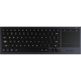 Logitech Living-Room K830 Wireless Keyboard with 2.4 GHz and Bluetooth Connectivity