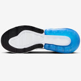 Nike Air Max 270 Womens Shoes, AH6789-118, White/Black/University Blue, Size 10.5
