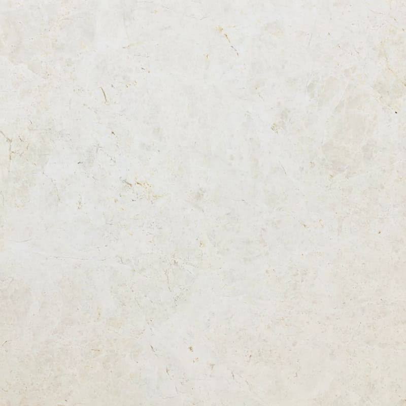 Emser Tile Summit Ivory Honed Marble Sample, 18 x 18 in., for Tile and Stone Projects