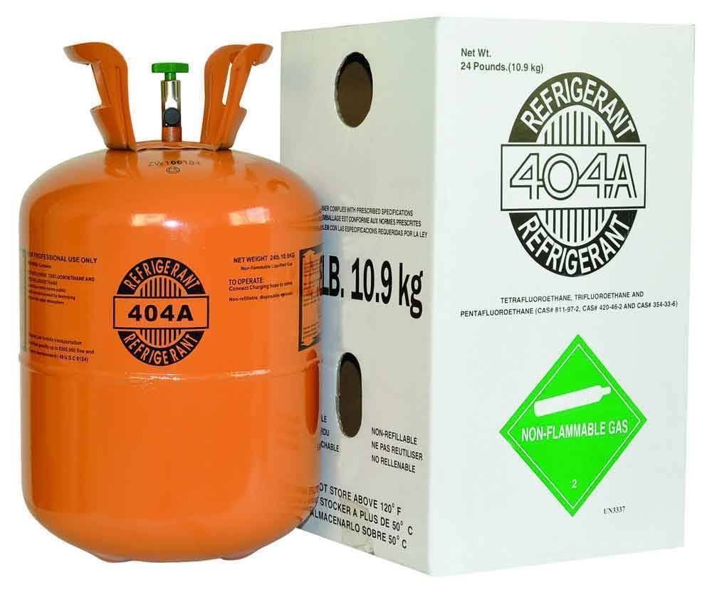 R-404A Refrigerant, 24-Pound Container, Restrictions Applied