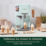 Cuisinart ICE-48 1.5-Quart Soft Serve Ice Cream Maker for Frozen Yogurt, Sorbet, Gelato, and Drinks, White