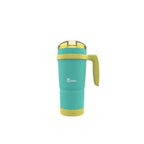 Bubba Envy S 32 oz Vacuum-Insulated Stainless Steel Tumbler with Lid, Removable Bumper and Handle, Sweat Resistant, BPA-Free, Island Lemon