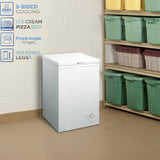 Arctic King 3.5 Cu ft Chest Freezer for Compact Food Storage