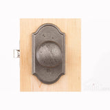 Weslock Wexford Privacy Door Knob with Premiere Rose, Oil Rubbed Bronze, 07110F1F1SL20