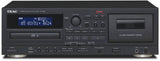 TEAC AD-850 Cassette and CD Player with USB Recording, Microphone Input and Audio Playback