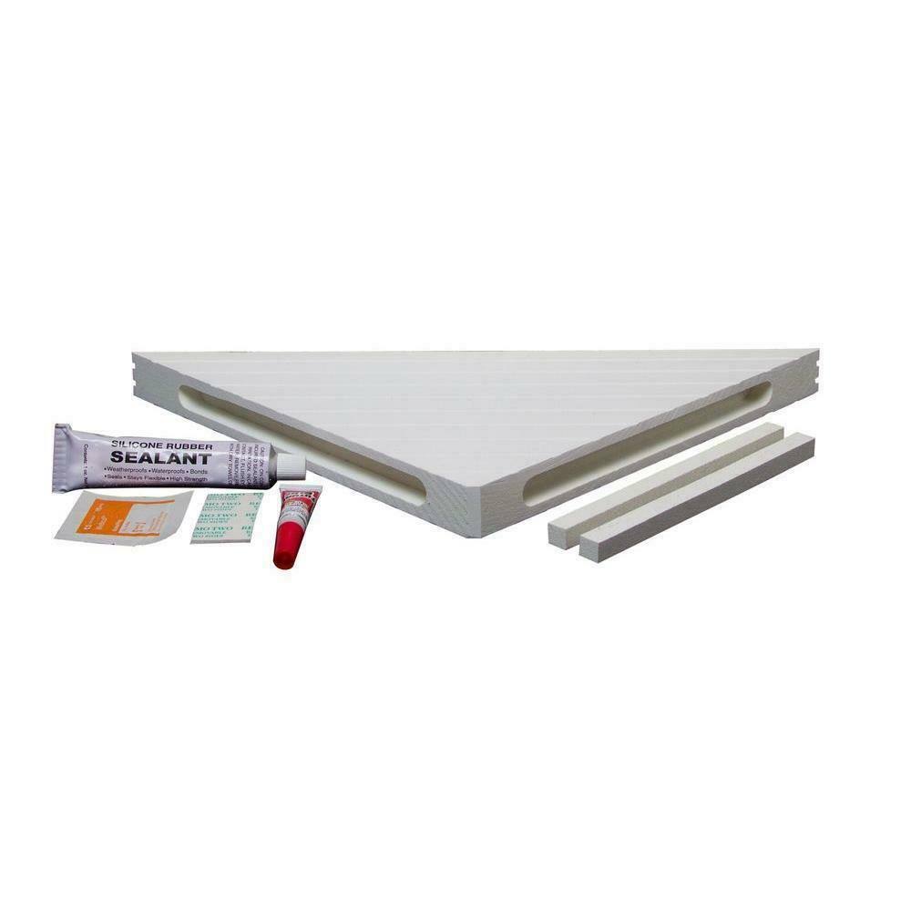 Goof Proof GPCS-1500 Retro Corner Shower Shelf