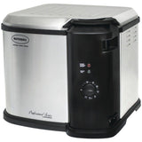 Masterbuilt Butterball Indoor Electric Turkey Fryer, 1650 W, Silver