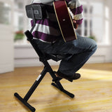 Pyle PKST70 Adjustable Performer Chair and Musician Stool, Durable Portable Design