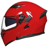 ILM Model 902 Modular Motorcycle Helmet with Flip-Up Full-Face Design, Dual Visors, DOT Certification, and 6 Colors