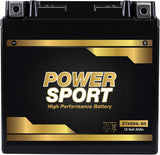 YTX20L-BS Replacement Battery for Yamaha YFM660F Grizzly 660 4×4, Models from 2002-2008