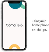 Ooma Telo Air 2 Wireless VoIP Home Phone System with Bluetooth Connectivity, Unlimited Nationwide Calling, Low International Rates, Black