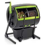 Maze 65-Gallon Compost Tumbler with Matching Cart