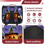 Airline-Approved Halloween Pet Carrier Bag for Small and Medium Dogs, Cats, and Puppies