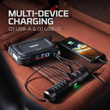 NEBO 3-in-1 Emergency Roadside Kit with Assist Jump Starter, Power Bank and 200-Lumen Floodlight