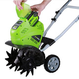 Greenworks G-Max 40V Cordless Cultivator with 10 in. Tilling Width, Model 27062