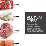 MEATER Plus Smart Meat Thermometer with Bluetooth and 165ft Wireless Range for Oven, Grill, Kitchen, BBQ, Smoker and Rotisserie