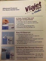 ViaJet Pro Water Flosser and Oral Irrigator by OraTec