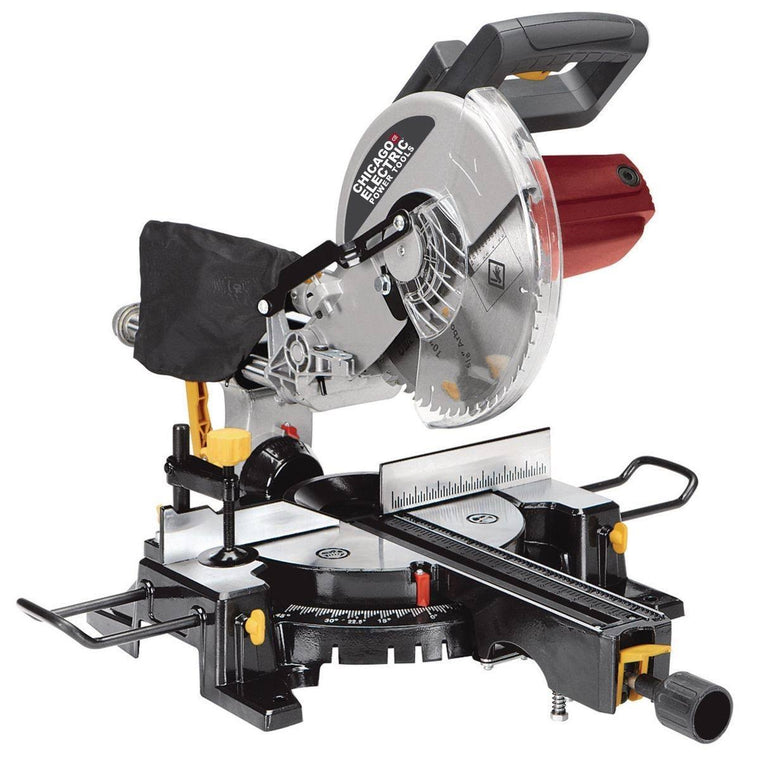 Chicago Electric 98199 Sliding Compound Miter Saw with 10 in. Blade
