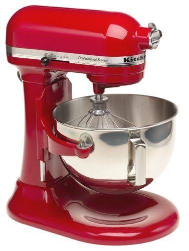 KitchenAid Professional 5 Plus Stand Mixer, 5-Quart, Empire Red, KV25GOXER