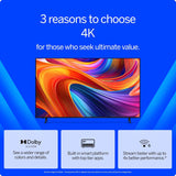 VIZIO 50-Inch 4K HDR Smart TV with Dolby Vision, HDR10+, WiFi 6 ?C, Renewed