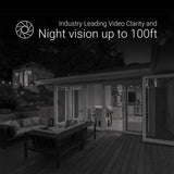 EZVIZ C3WN Outdoor WiFi Security Camera, 2-Pack with 1080P Video, 100ft Night Vision, Weatherproof Housing and Smart Motion Detection Zone, 2.4GHz WiFi Only