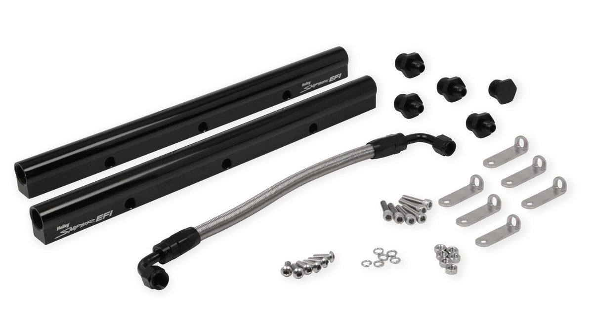 Holley EFI Sniper Hi-Ram Fabricated Fuel Rail Kit, 850001