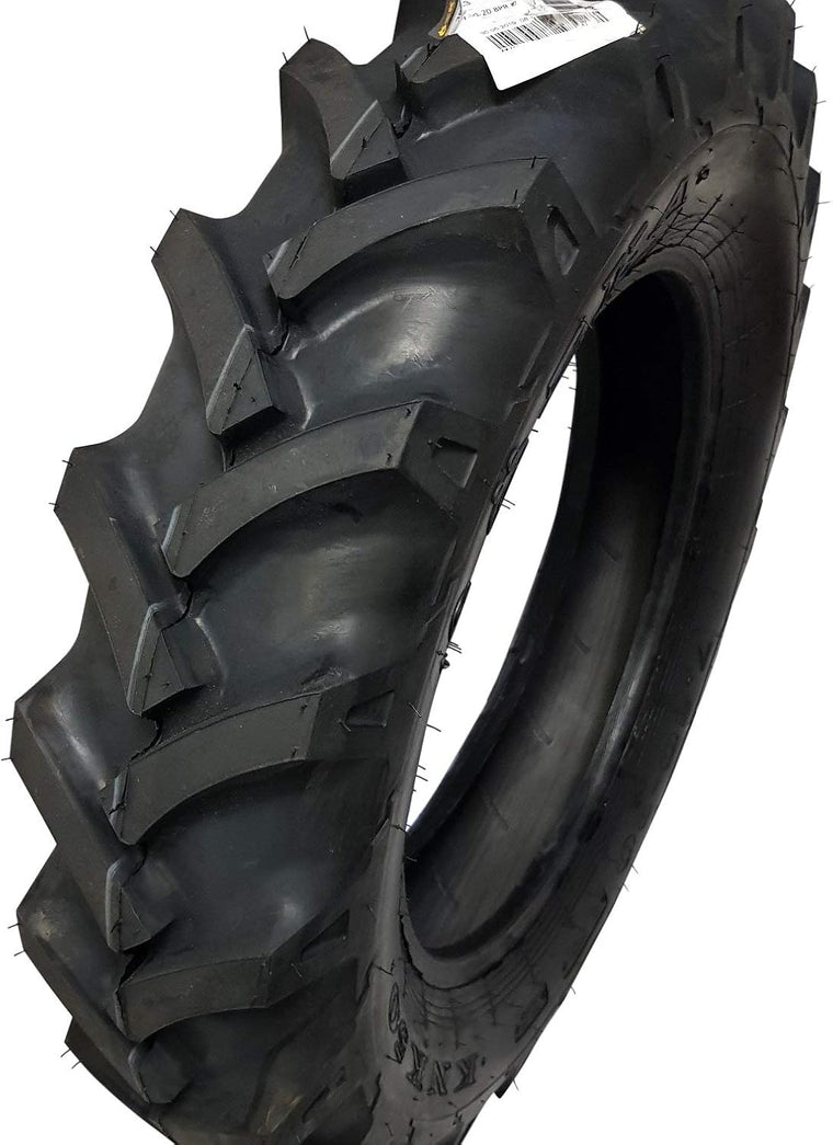 Road Crew KNK50 R1 Farm Tractor Tire Set, 7.50-20 Size with 8 PLY Construction, Including 1 Tire + 1 Tube