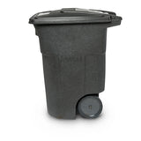 Toter 96 Gallon Rolling Trash Can with Smooth Wheels and Secure Lid